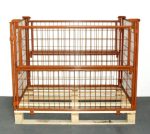 Nadstawki paletowe metalowe siatkowe