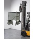 Pojemniki metalowe z otwieranym dnem 1000×800 mm. wys. 800/1150