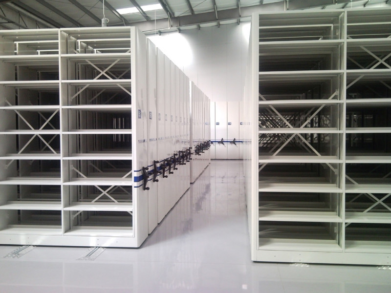 Regały mobilne - przesuwne