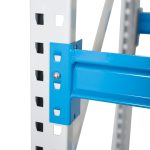 Regał magazynowy z płytą CRWV – udźwig do 600-900 kg/półkę