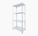 Regał magazynowy z półką metalową SMJC – udźwig 150 kg/półkę