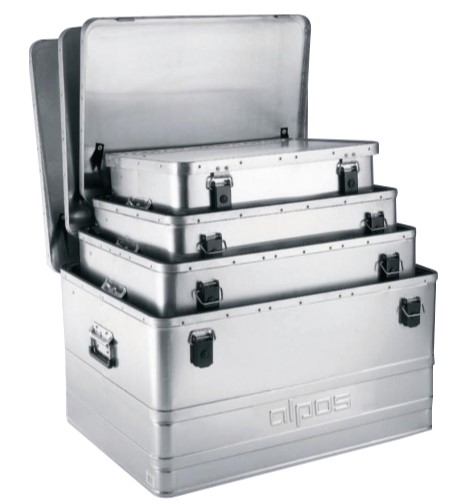 Skrzynie aluminiowe transportowe