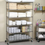 Wózki chromowane półkowe SZUP – udźwig 100 lub 300 kg