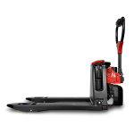 Krótki elektryczny wózek paletowy EP F4 800 mm/1000 mm