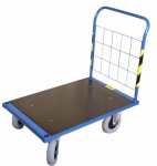 Wózki platformowe na kołach pompowanych