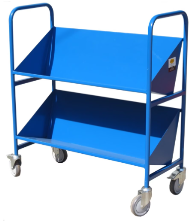 Wózek 2-pólkowy do akt