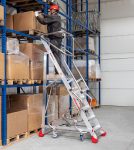 Podest magazynowy aluminiowy jezdny MFTS