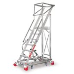 Podest magazynowy aluminiowy jezdny MFTS