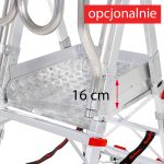 Podest magazynowy aluminiowy jezdny SMT