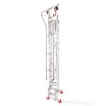 Podest magazynowy aluminiowy jezdny SMT