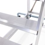 Podest magazynowy aluminiowy jezdny SMLT