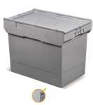 Pojemniki z zintegrowaną pokrywą