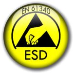 Wózki stołowe ESD z 2 powierzchniami użytkowymi