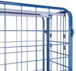 Wysoki wózek do paczek 4 ściany