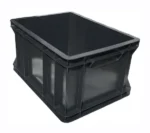 Pojemniki magazynowe 400×300 CZARNE