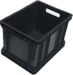 Pojemniki magazynowe 400×300 CZARNE